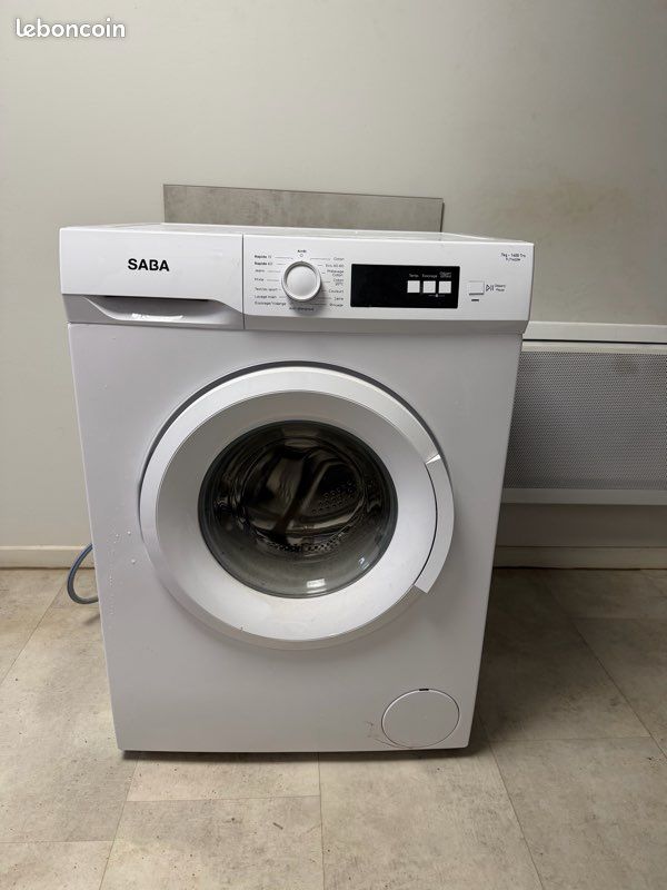 Lave-linge Saba 7kg - Très bon état visuel - Électroménager