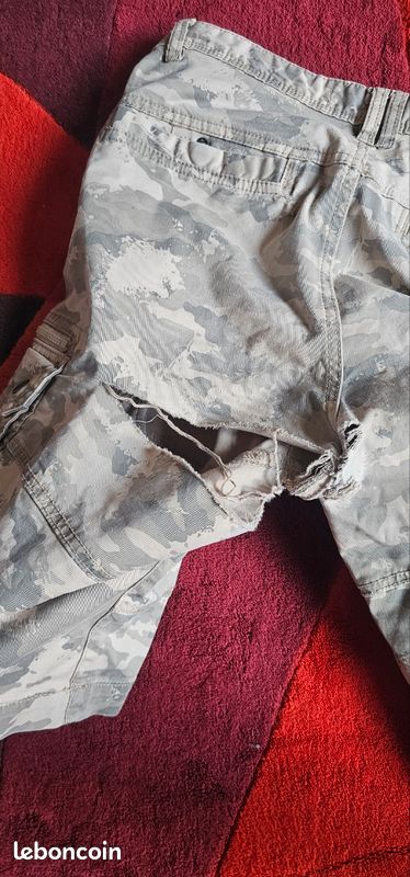 Short cargo w30 taille 40 a reparer (image 11)
