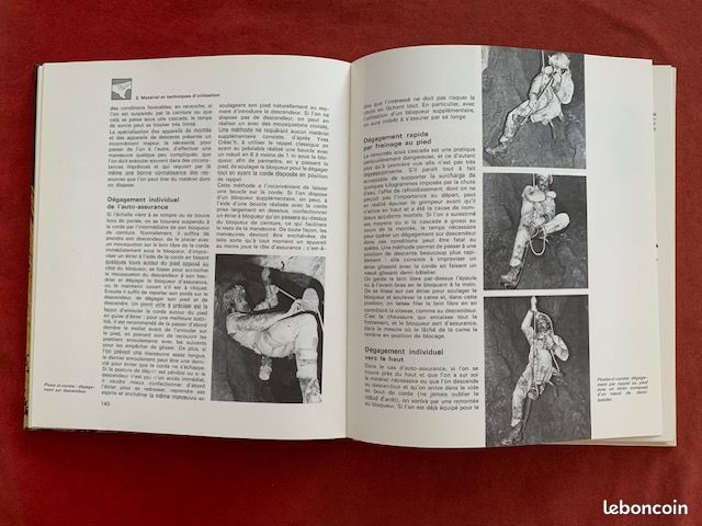 Livre La Spéléologie – Dressler Et Minvielle – Éditions Denoël, 1979 – Occasion