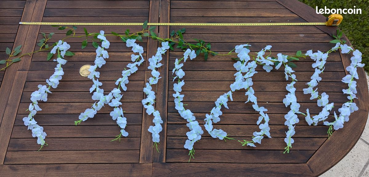 Bouquets et guirlandes de fleurs artificielles pour mariage, fête... (image 6)