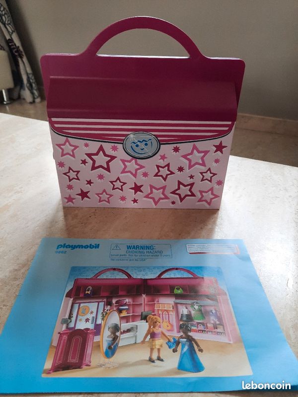 Playmobil 6862 Magasin transportable fashion girls (image 4)