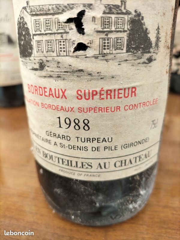 Vin Château la Dominante 1988 (image 4)