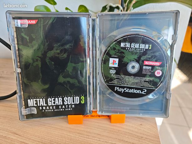 Metal Gear Solid 3 Snake Eater Sur PS2 - Version Japonaise - Complet - Bon état