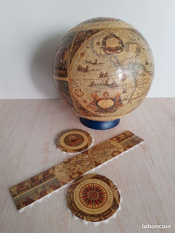 Puzzle ball Mappemonde historique 540 pièces de Ravensburger (image 5)