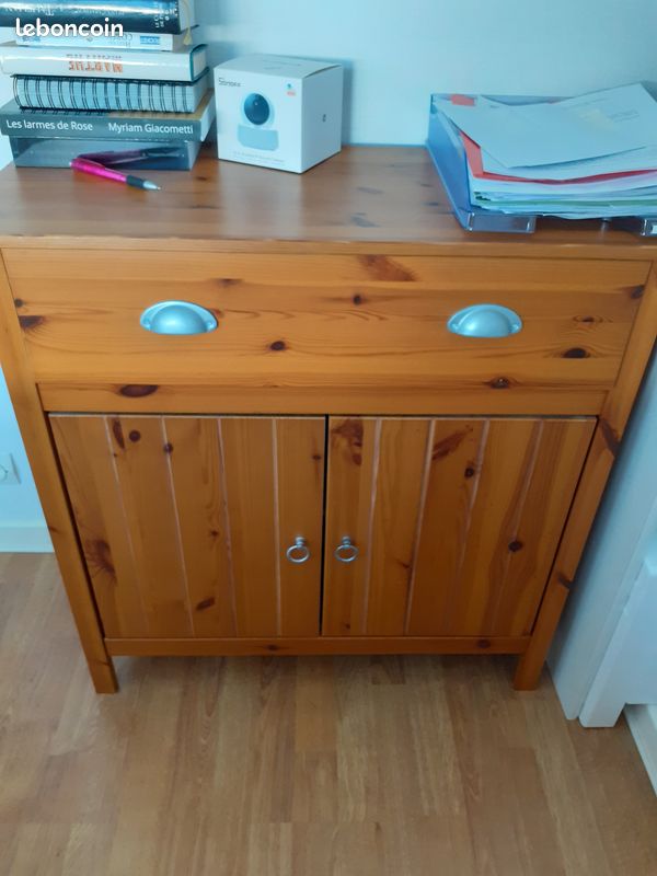 Petit meuble d'appoint bois (image 1)