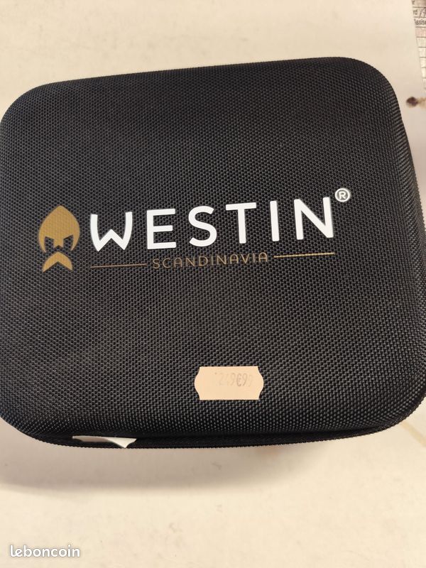 Moulinet casting Westin W6 BC SSG LH Stealth Gold