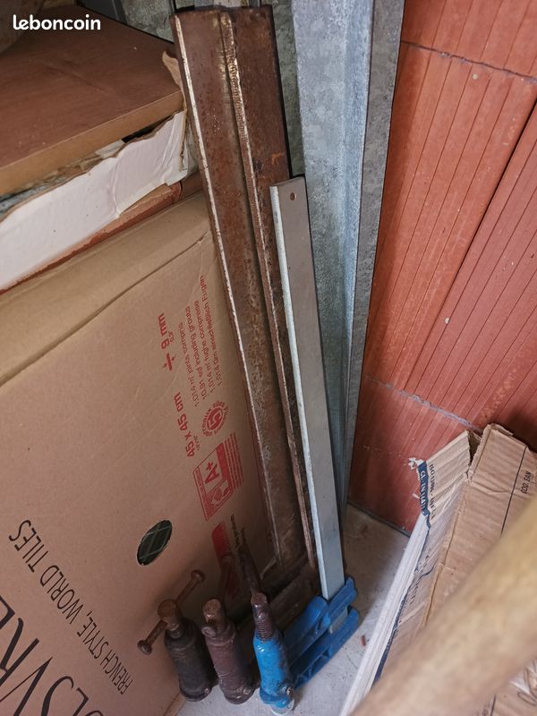 Lot de 3 serre-joints à pompe de 60 cm et 50 cm (image 1)