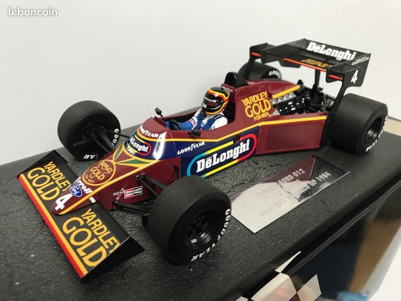 F1 tyrrell ford 012 stefan bellof practice monaco de 1984 au 1/18 scale 117840404 (image 1)