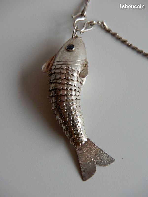 Pendentif Poisson - 333 en vente sur