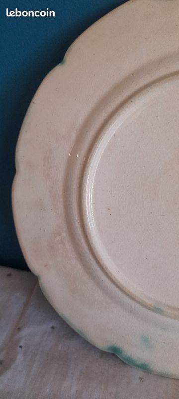 Assiette ancienne Rubelles (image 6)