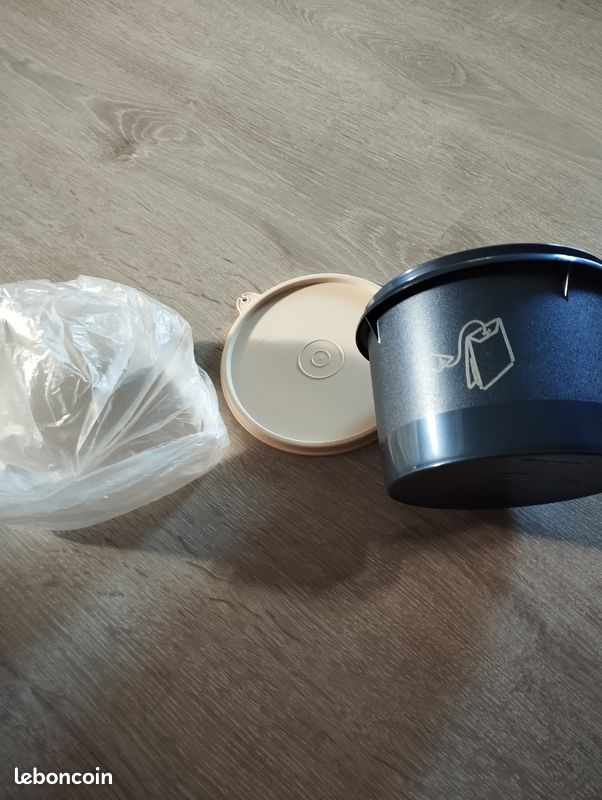 Boite Tupperware pour ranger sachets de thé (image 1)