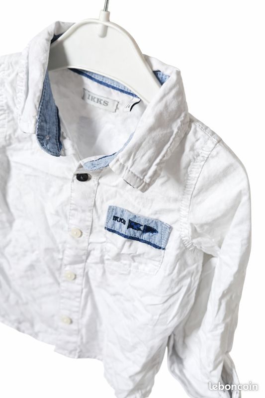 Chemise IKKS 12 mois (image 2)