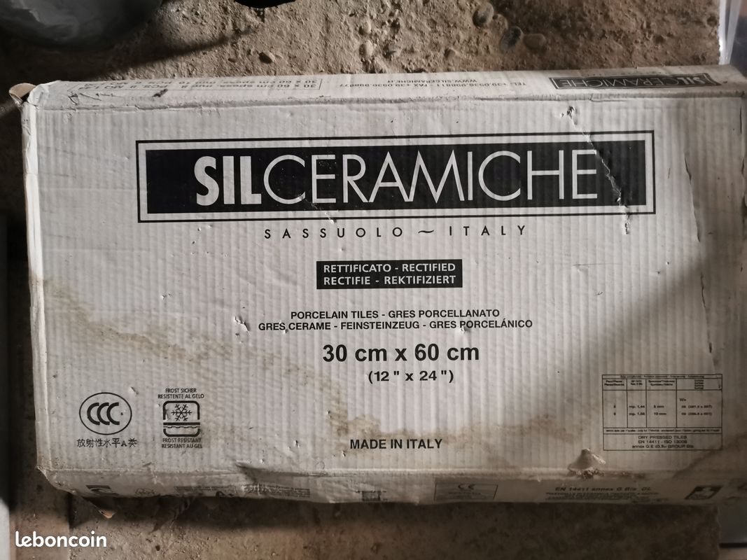 Carrelage grès céramique ton pierre (image 2)