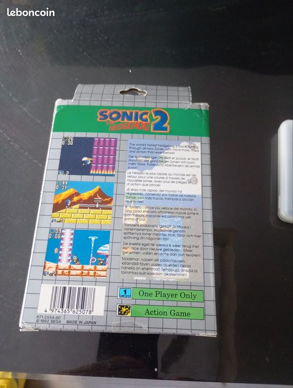 Sonic 2 Sega Game Gear (image 2)