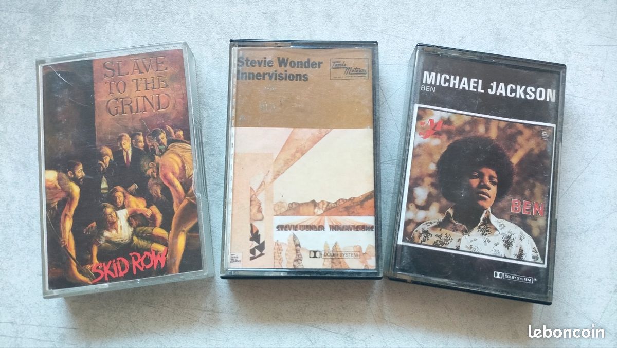 Lot de 3 cassettes audio - K7 (image 1)