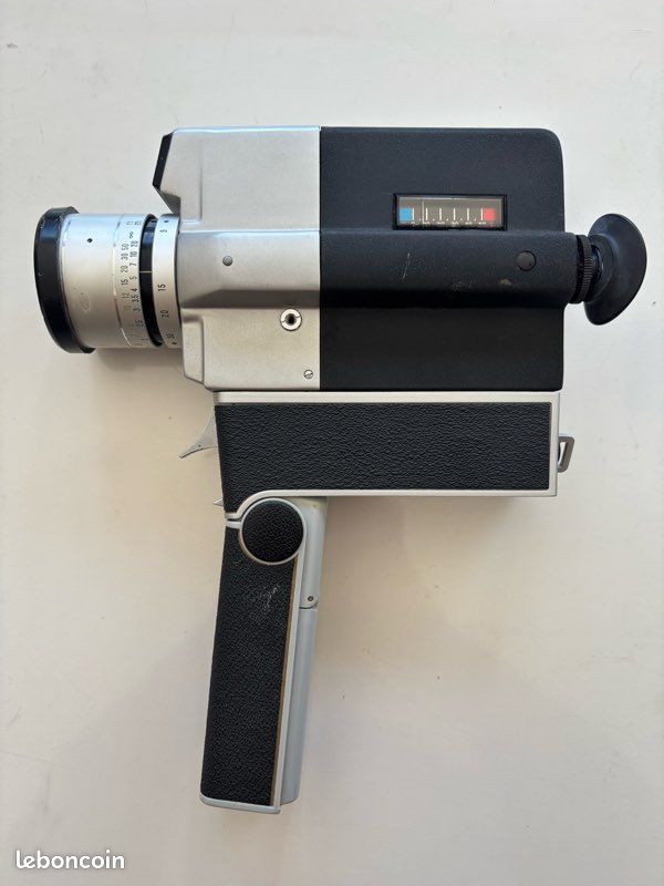 Caméra vintage Sankyo Super 8 – modèle 400 Avec boîte et 1