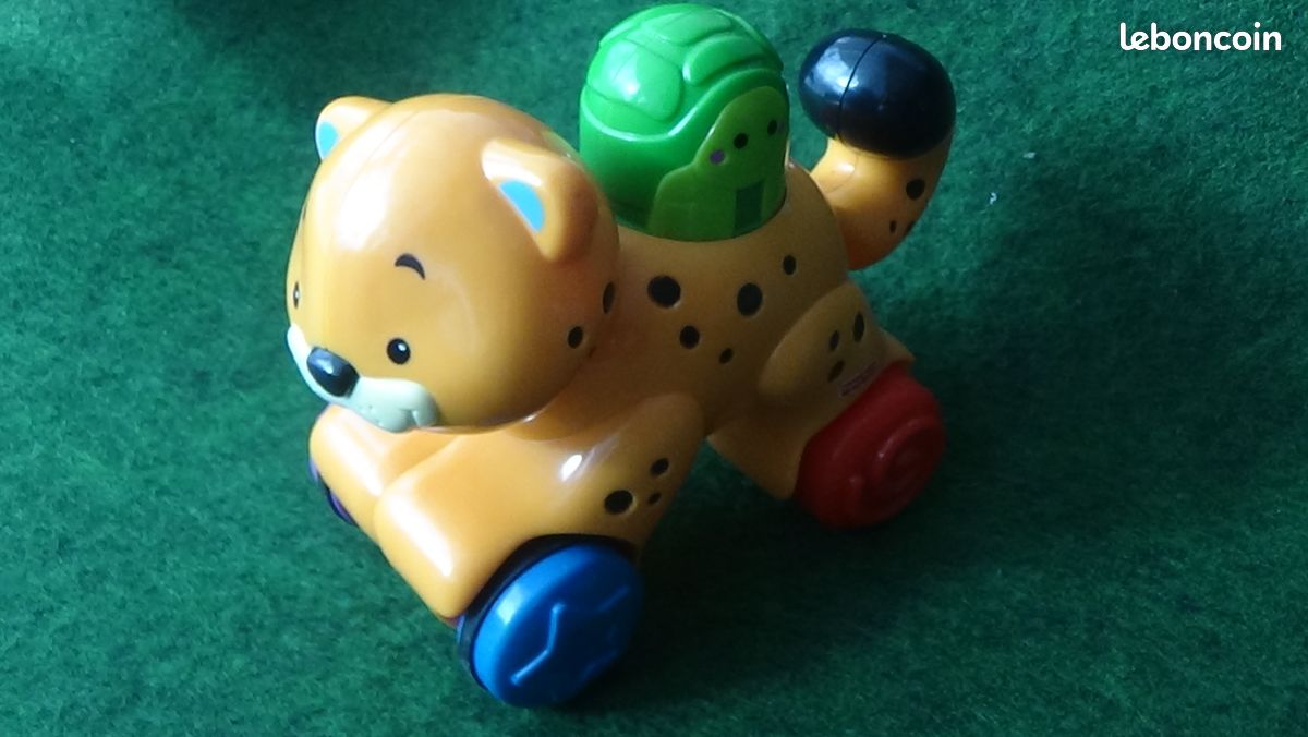 Tigre roulant Fisher Price (image 1)