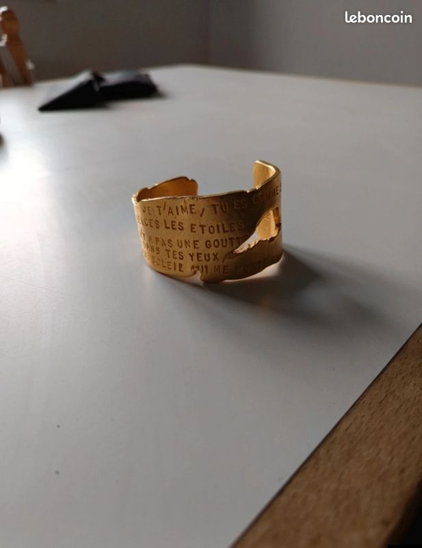 Bracelet Manchette Lancôme Poême 1996 - Vintage, En Bon/très Bon état