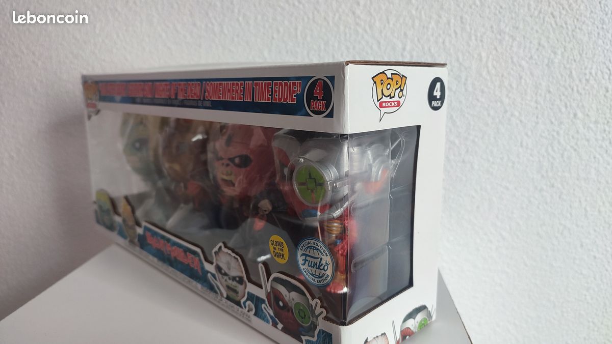 Funko Pop! Iron Maiden - Pack Spécial 4 Figurines - Édition Limitée 2020