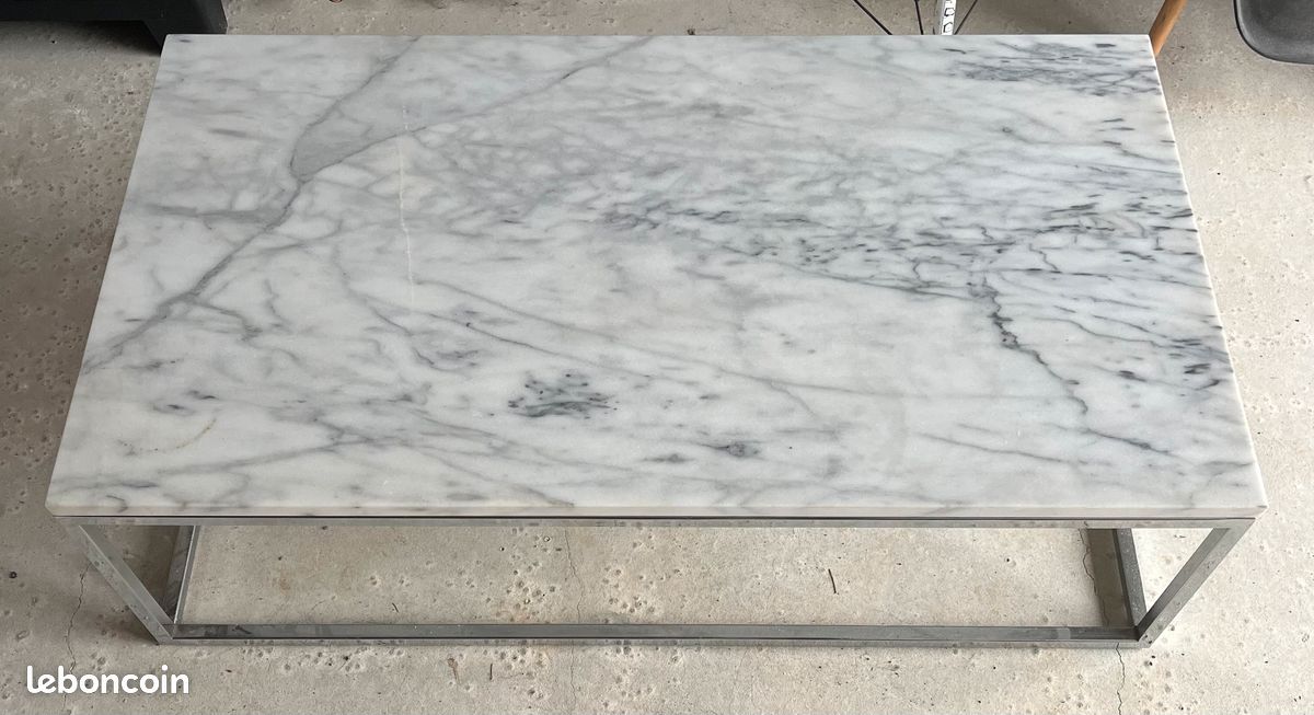 Table basse en marbre (image 2)