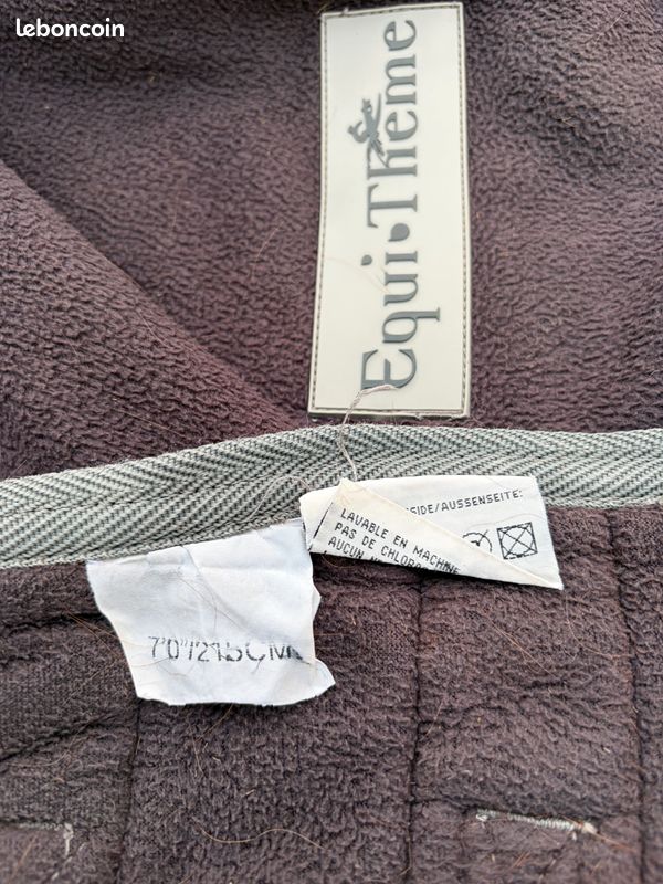 Couverture d'écurie polaire Equithème (image 2)
