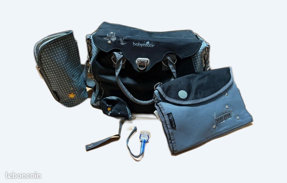 Sac à langer baby moov avec accessoires Équipement bébé