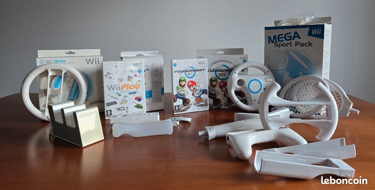 Nintendo wii + WiiFit Balance Bord + Divers accessoires (image 8)