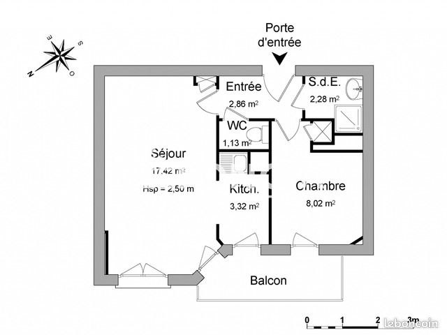 Appartement a louer eaubonne - 1 pièce(s) - 35 m2 - Surfyn