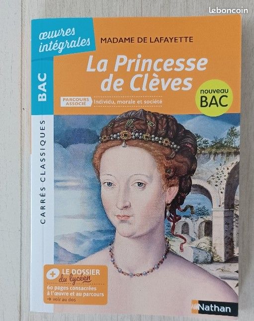 La Princesse de Clèves Madame de Lafayette (image 1)