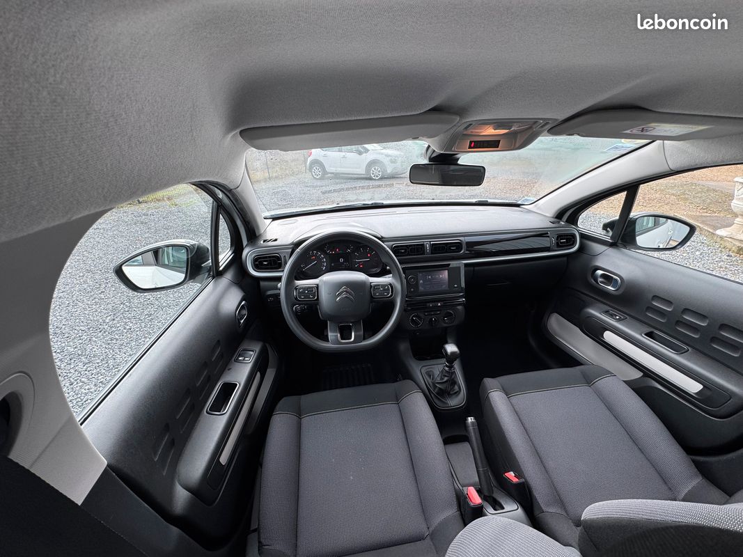 CITROEN C3 III 1.5 BLUEHDI 102cv S&S FEEL NAV BVM6 1ERE MAIN (image 3)