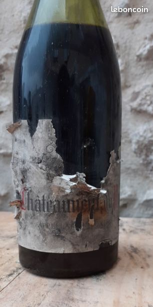 Ancienne bouteille Châteauneuf-du-Pape (image 2)