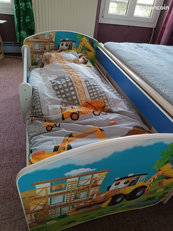 Lit enfant tractopelle (image 1)