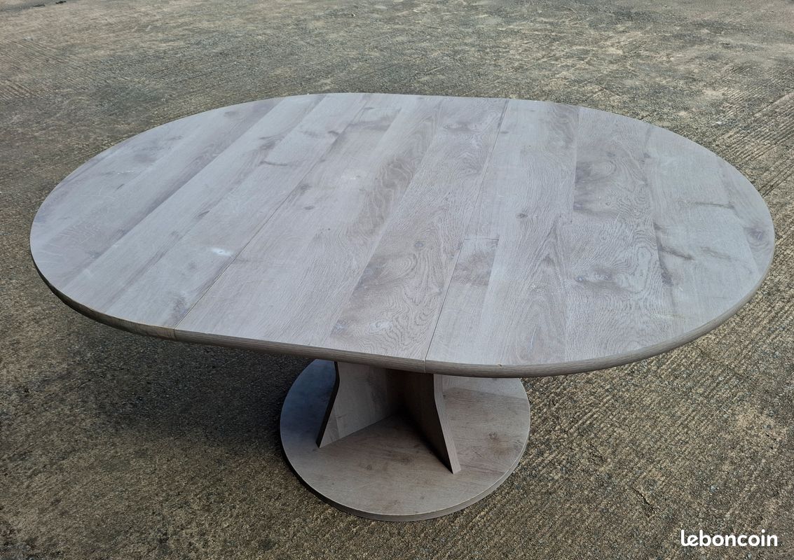 Table a manger ronde extensible (image 5)