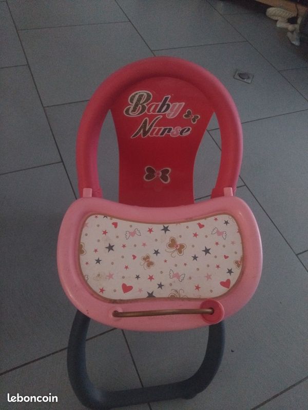 Lot lit + chaise haute + poupée (image 3)