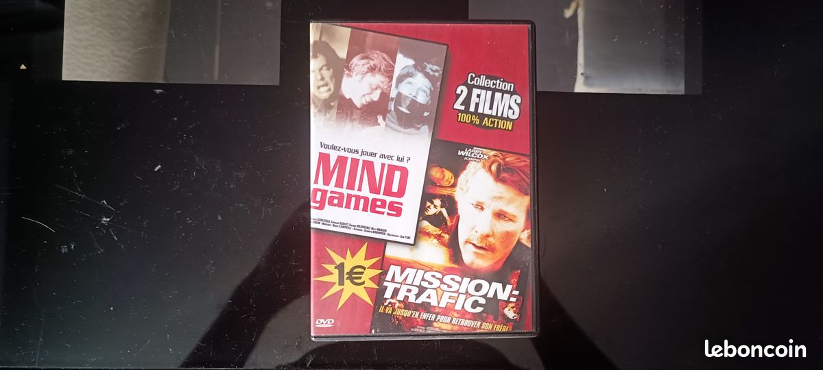 2 Films DVD - Mind Games et Mission Trafic (image 1)