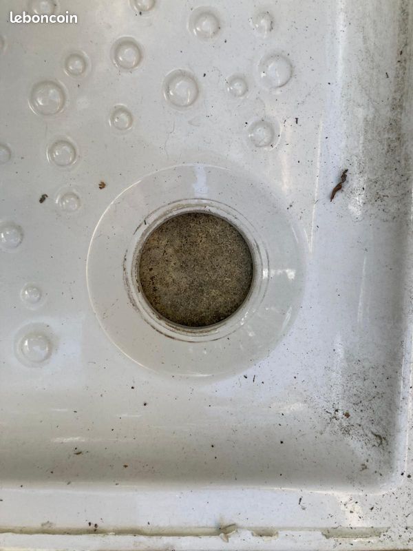 Base douche céramique blanc (image 3)