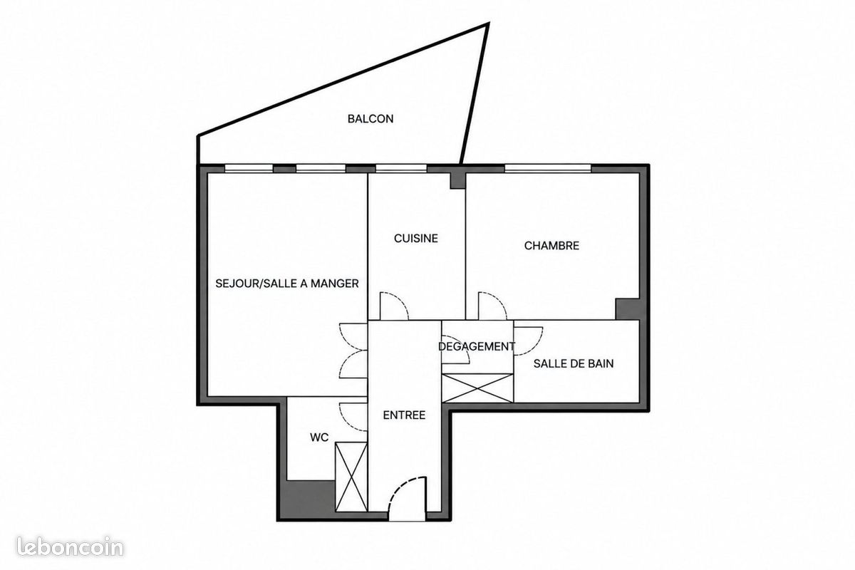 Appartement 2 pièces 51 m² · à Saint-Germain-en-Laye · 51 m² · 260 000 €