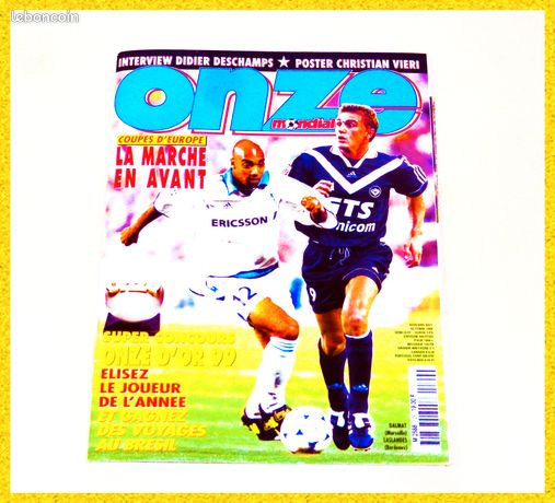 Magazine Onze N°129 – Revue Football/sport – État Très Bon