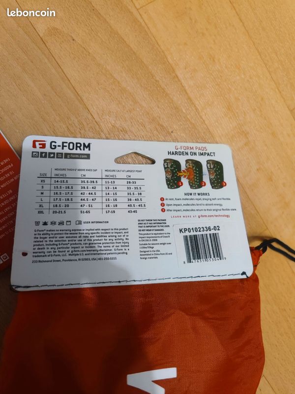 Protège genoux G-Form Pro-X (image 3)