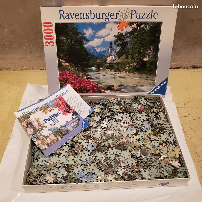 Puzzle 3000 pièces Ravensburger (image 1)