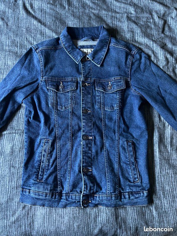 Veste en jean PULL AND BEAR Homme Vêtements