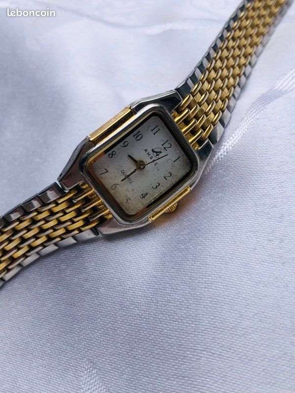 Montre vintage ambre fonctionne Montres Bijoux