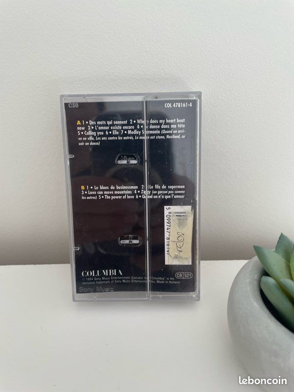 Cassette audio Céline Dion à l’Olympia (image 2)