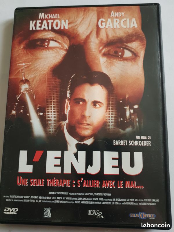 DVD L"enjeu - M.Keaton, A.Garcia (image 1)