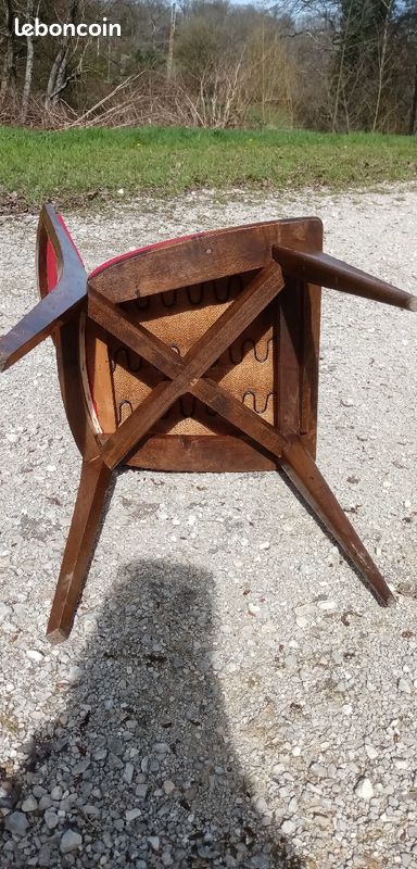 Lot de 8 chaises style Art déco (image 4)