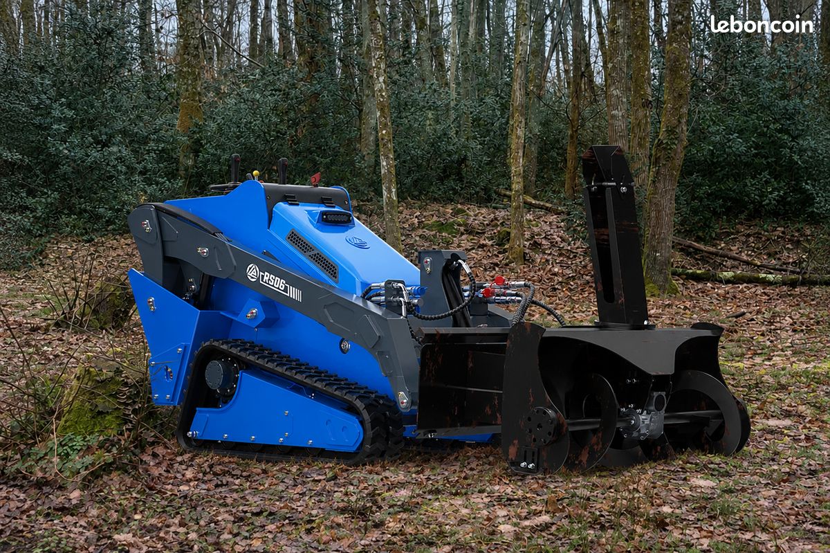 Mini-chargeuse RS06-2 PRO neuve – 650 kg - Moteur KUBOTA (image 2)