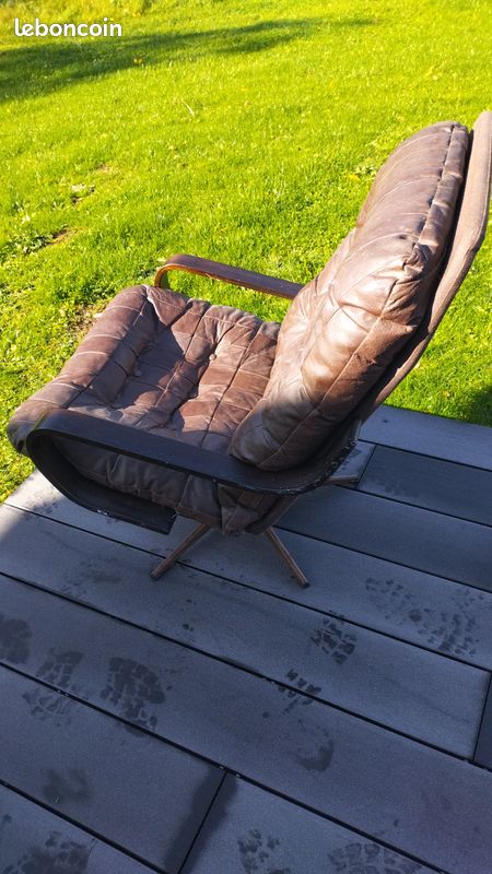 Fauteuil vintage annee 80 (image 2)