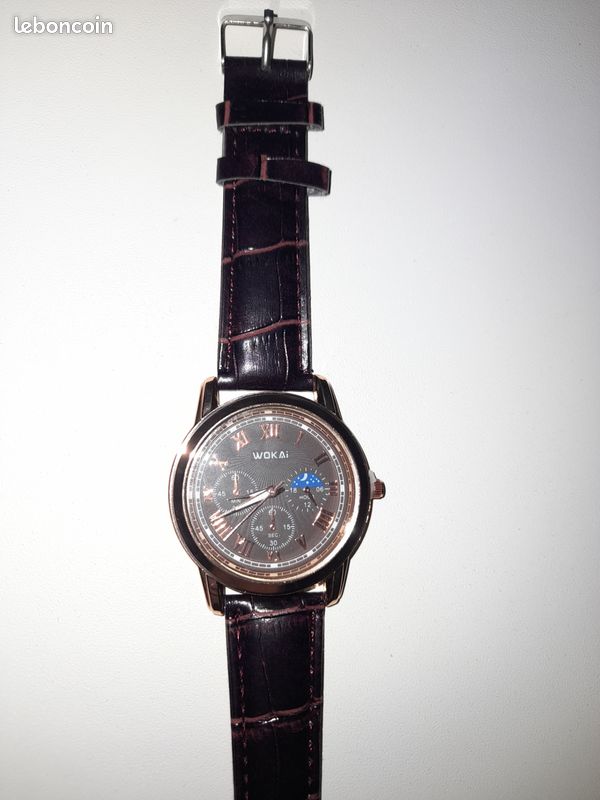 Montre Wokai bracelet marron (neuve) (image 5)