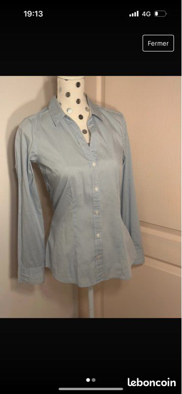 Lot de 8 hauts femme (blouse, chemise) (image 7)