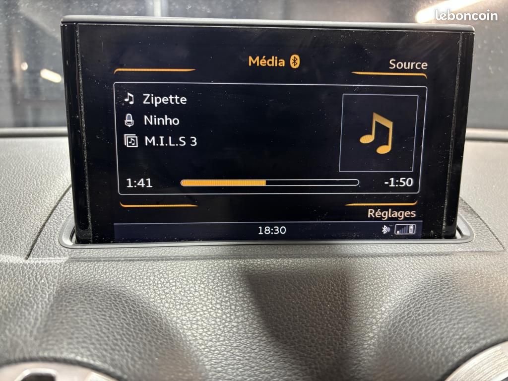 AUDI A3 S3 Sportback Quattro 2.0 TFSI - 300Ch - S-tronic - TOIT OUVRANT - Garantie 12 mois (image 30)
